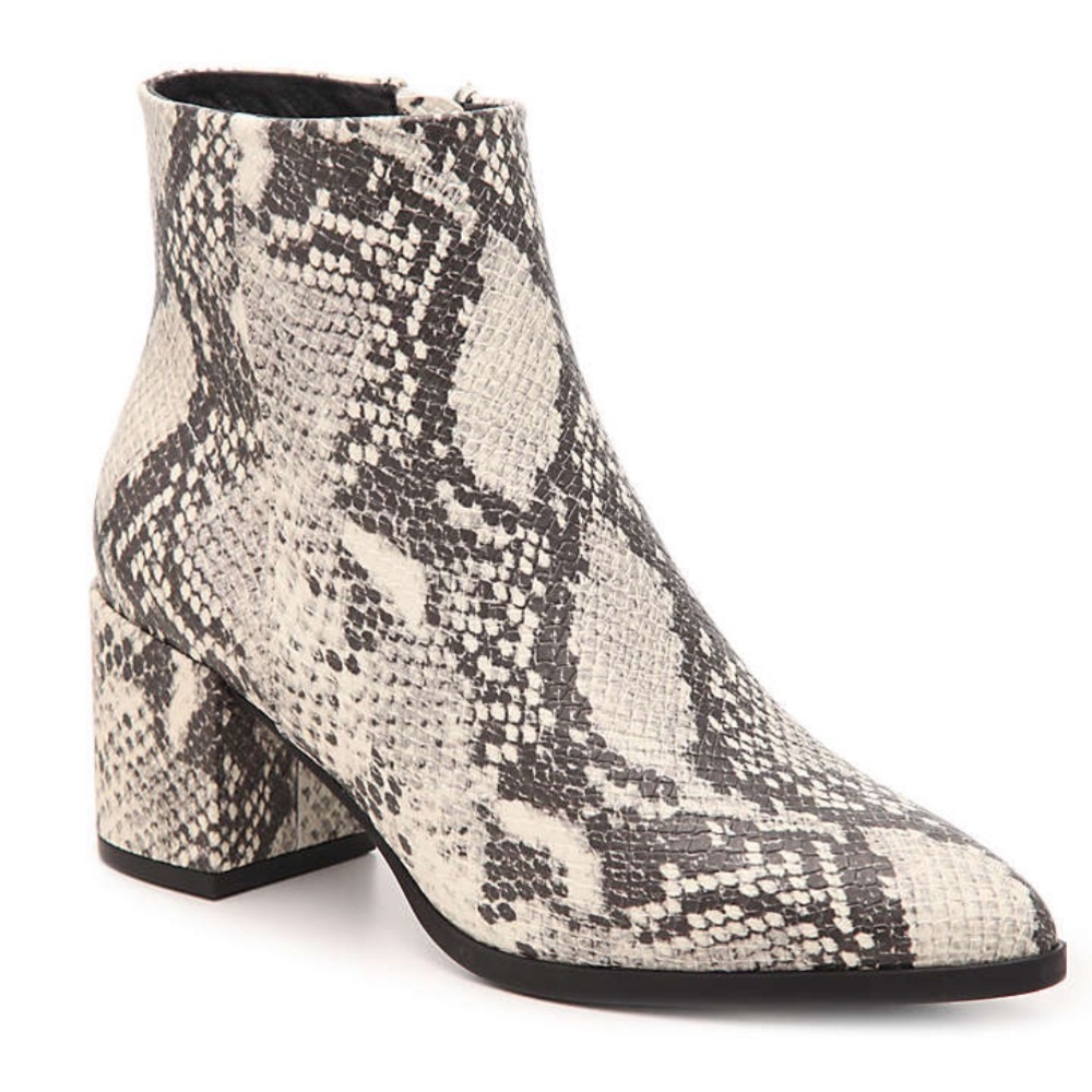 Snakeskin Steve Madden booties